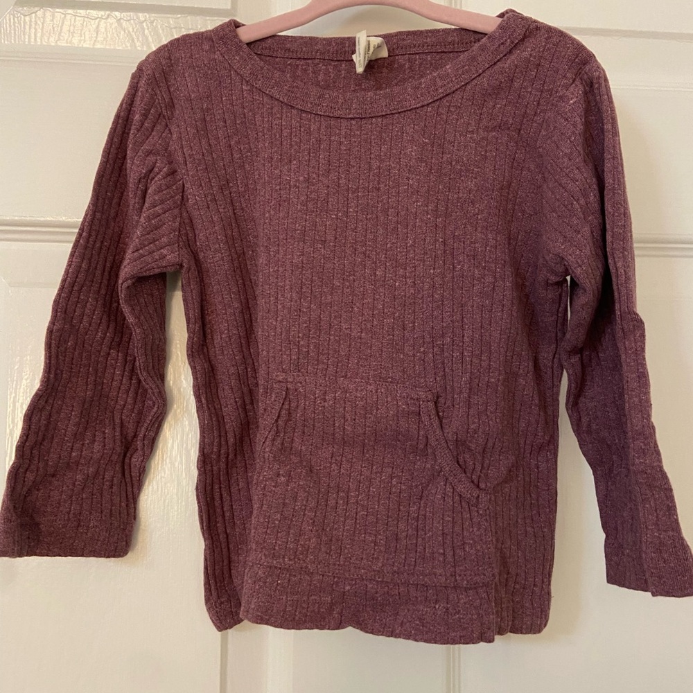 Kate Quinn Long Sleeve Boxy Kanga Tee